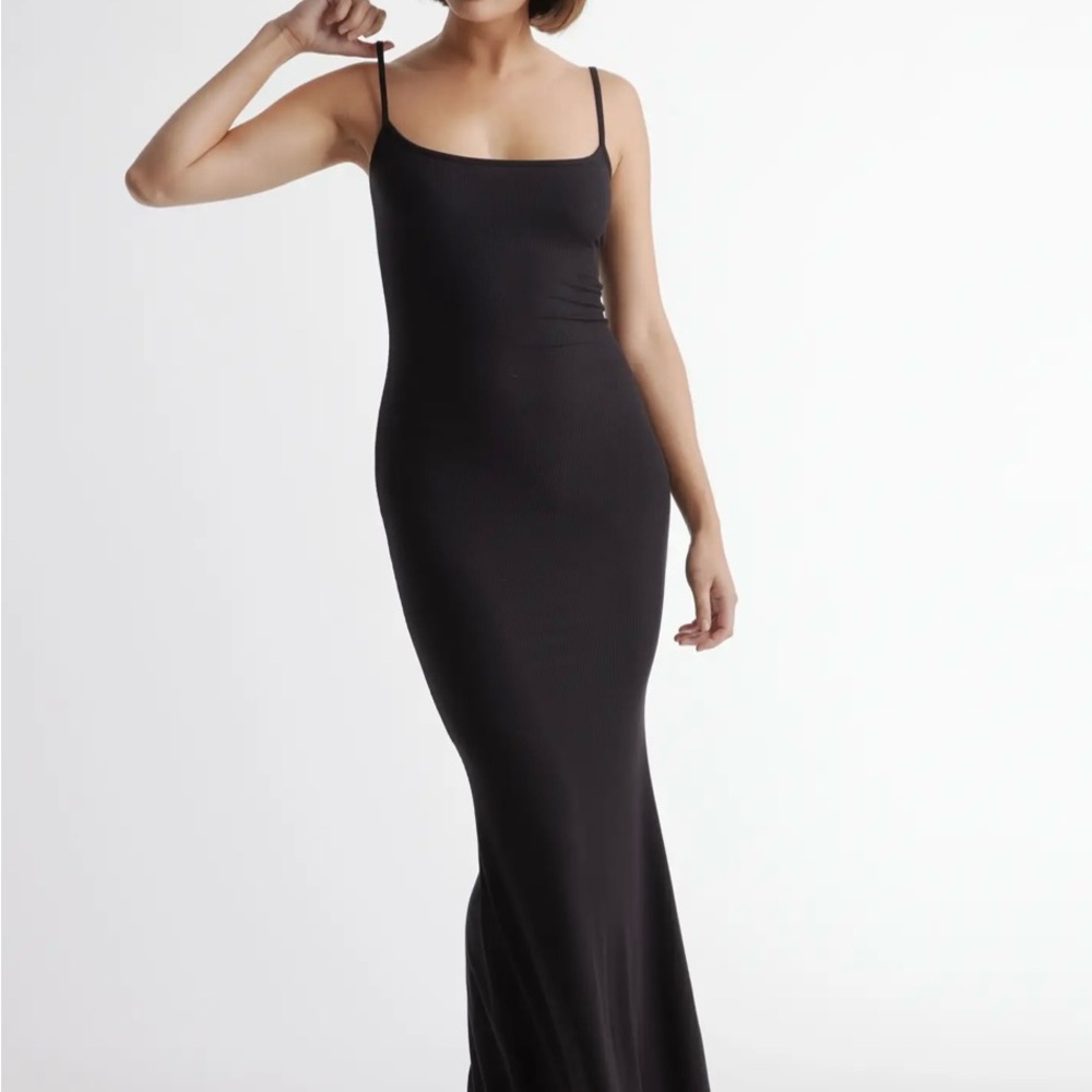 Tencel Rib Knit Maxi slip